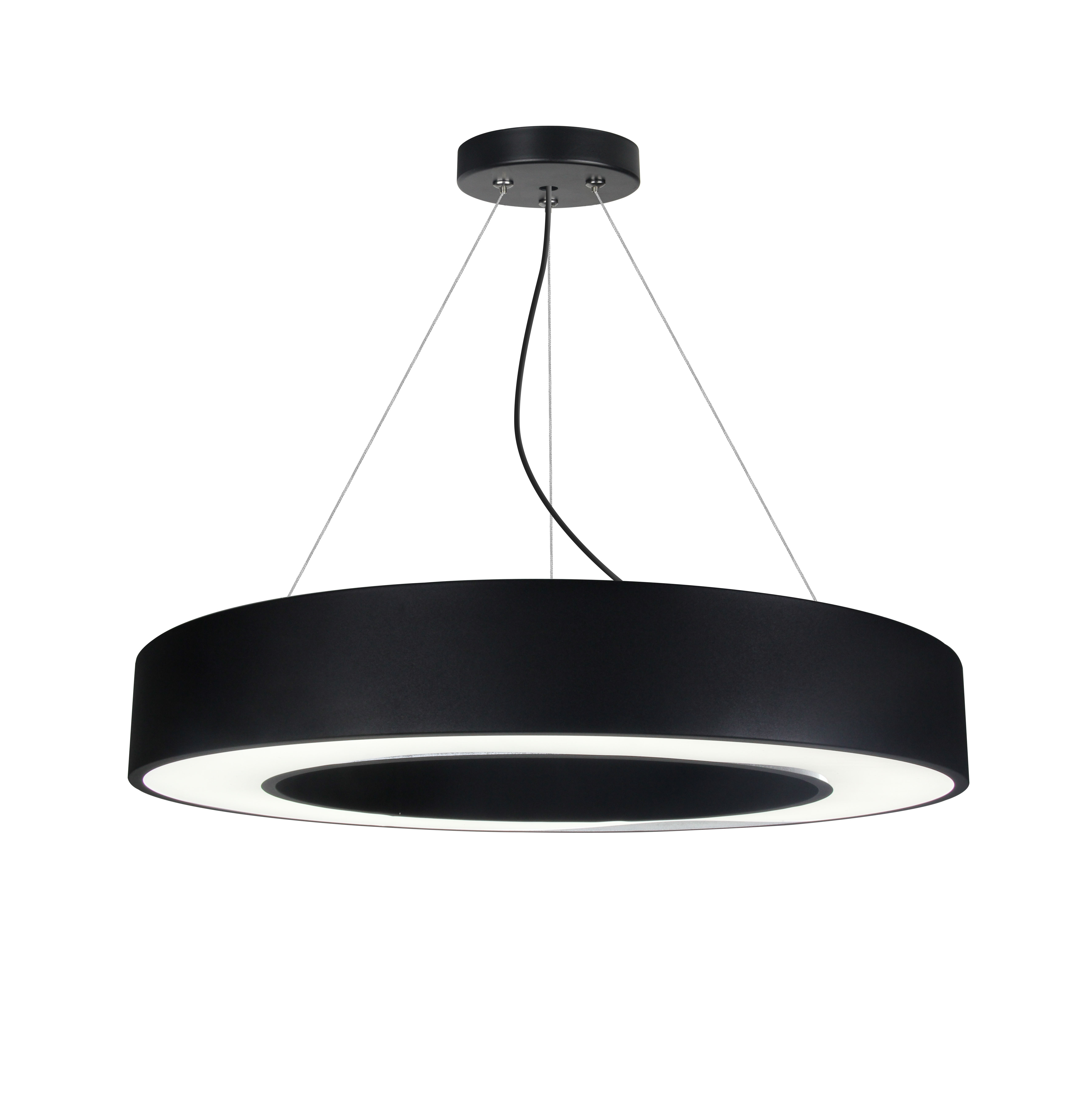 alpha-DD-LM-0026-900 ΚΡΕΜΑΣΤΟ ΦΩΤΙΣΤΙΚΟ LED 54W 4000K ΜΑΥΡΟ Φ60X75CM