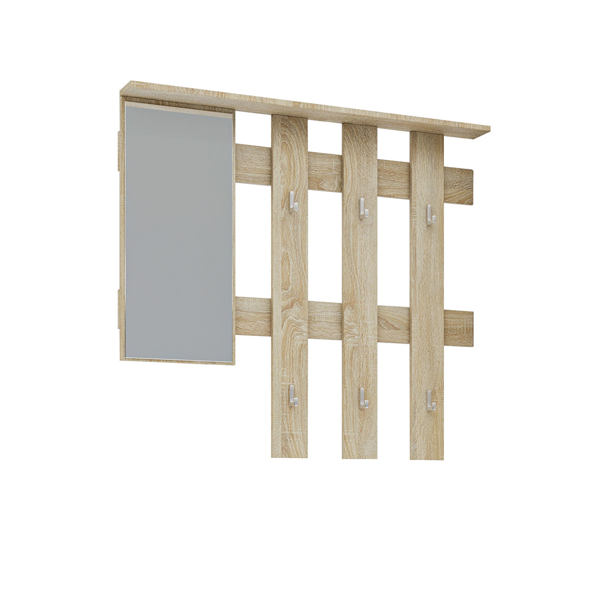 alpha-GR-RENOHANG-14699 ΚΡΕΜΑΣΤΡΑ RENO ΜΕ ΚΑΘΡΕΠΤΗ ΣΟΝΟΜΑ 100X10X90CM