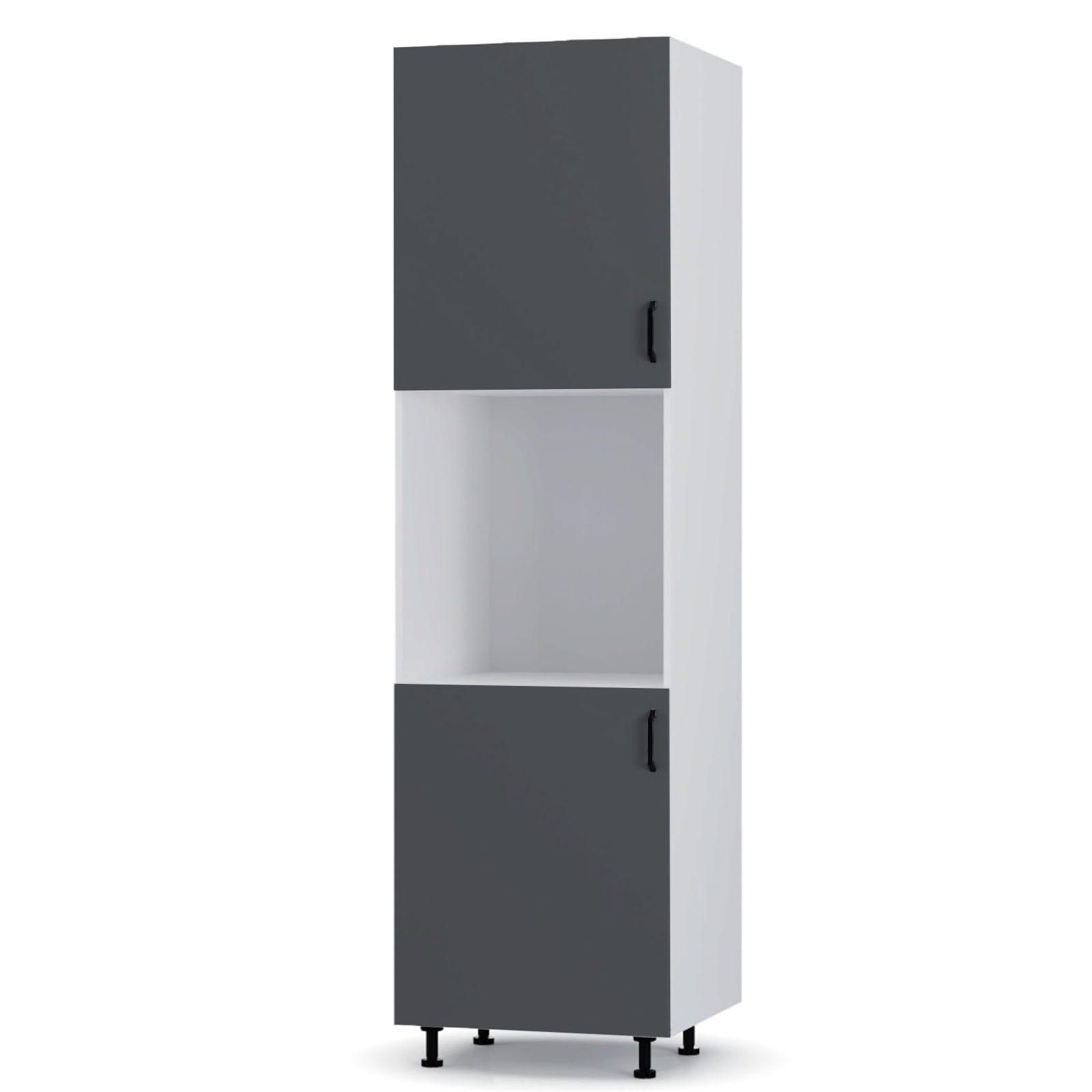 alpha-HL2143M03-01 MODEST ΣΤΗΛΗ ΦΟΥΡΝΟΥ ΑΝΘΡΑΚΙ 60X57X214CM