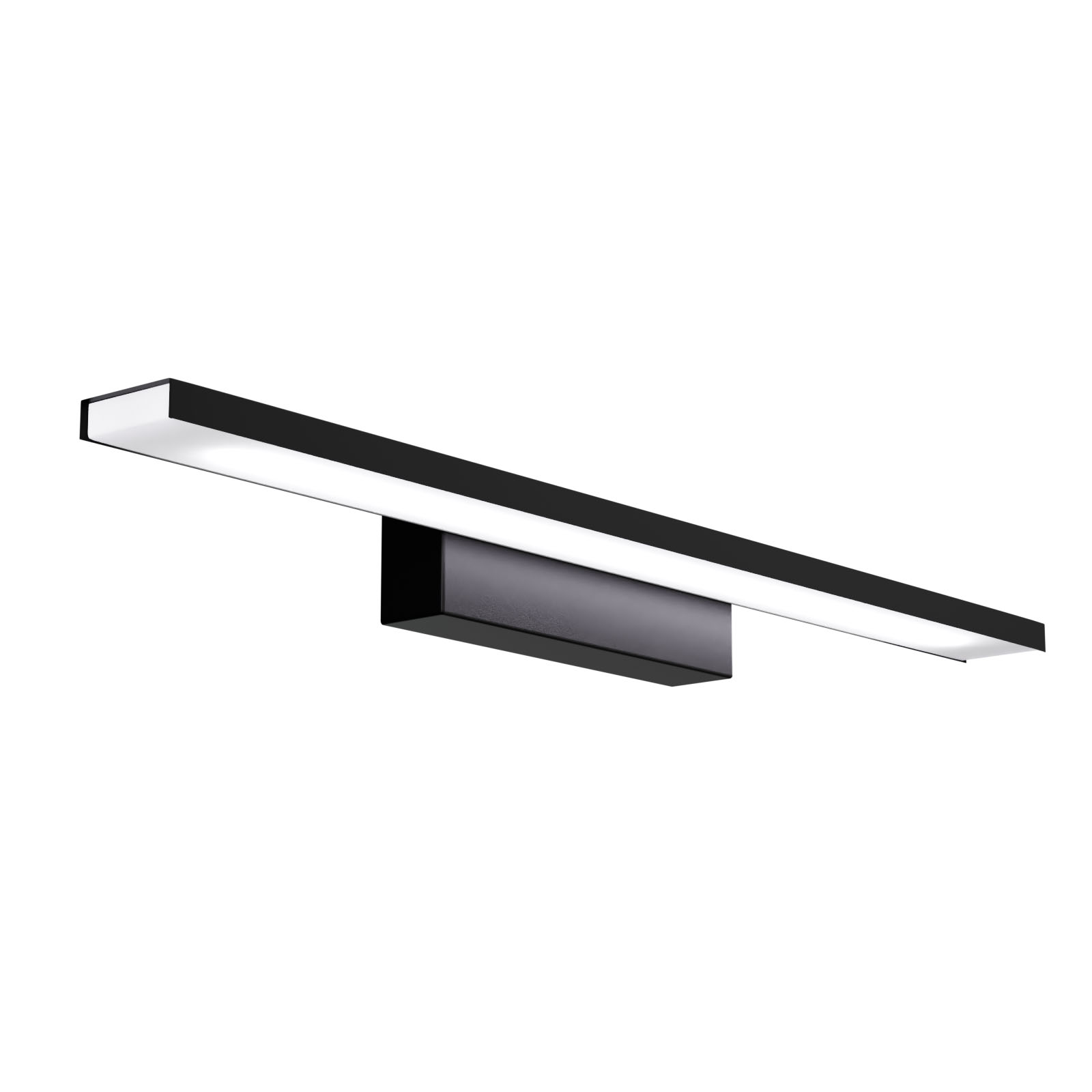 alpha-HU-HJ8045-6408 ΦΩΤΙΣΤΙΚΟ ΤΟΙΧΟΥ LED 12W 4000K ΜΑΥΡΟ 60X8.5X5CM