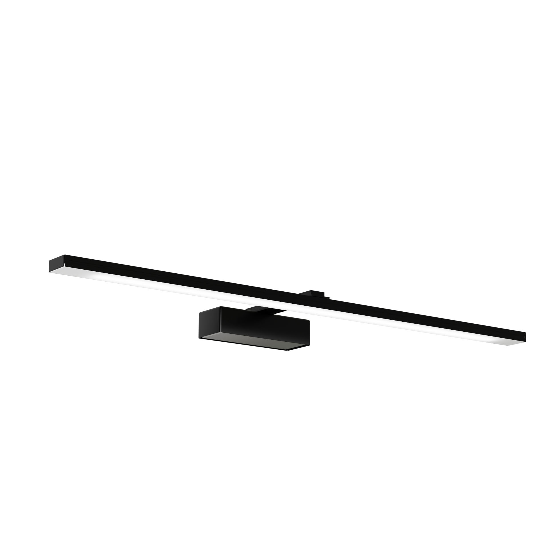 alpha-LED-5FBLACK-1440 ΦΩΤΙΣΤΙΚΟ LED ΕΠΙΠΛΟΥ 6.5W 6000K 500LM ΜΑΥΡΟ 55X13X3CM