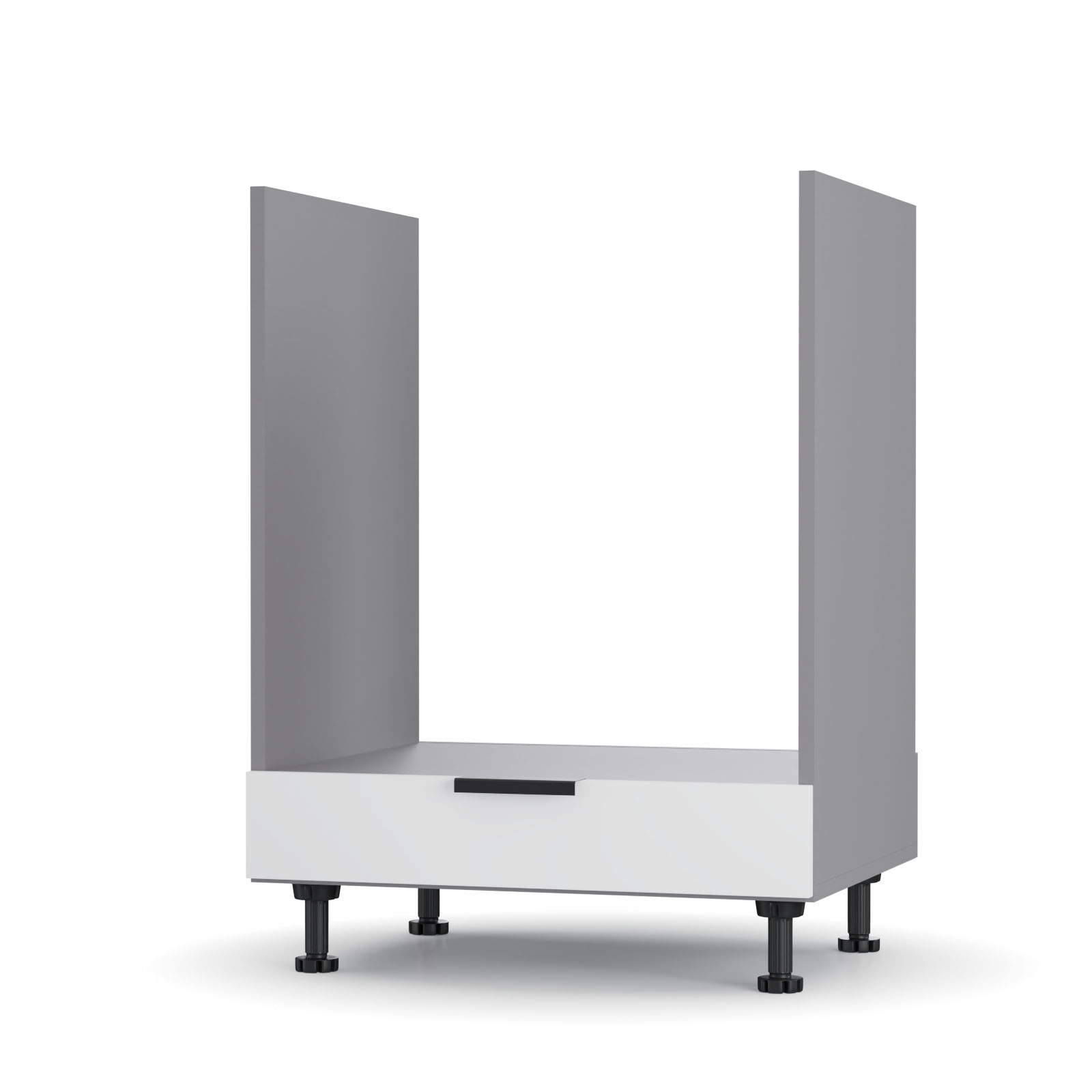 alpha-LG6082C02-7447 CRAFT ΚΑΤΩ ΝΤΟΥΛΑΠΙ ΦΟΥΡΝΟΥ ΛΕΥΚΟ 60X48X82CM