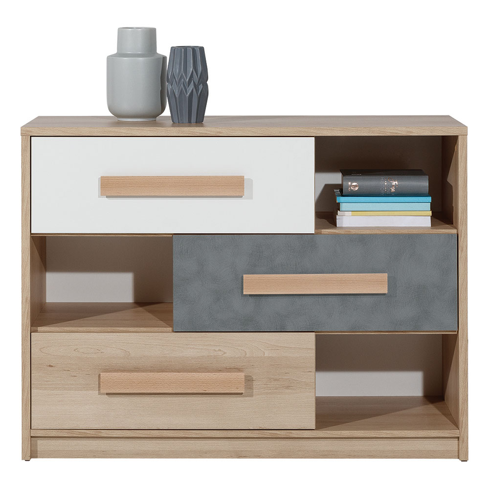 alpha-SO-AYGOKOM11003DR-3880 ΣΥΡΤΑΡΙΕΡΑ AYGO ΣΟΝΟΜΑ ΛΕΥΚΟ 108.5X39.5X64.1CM