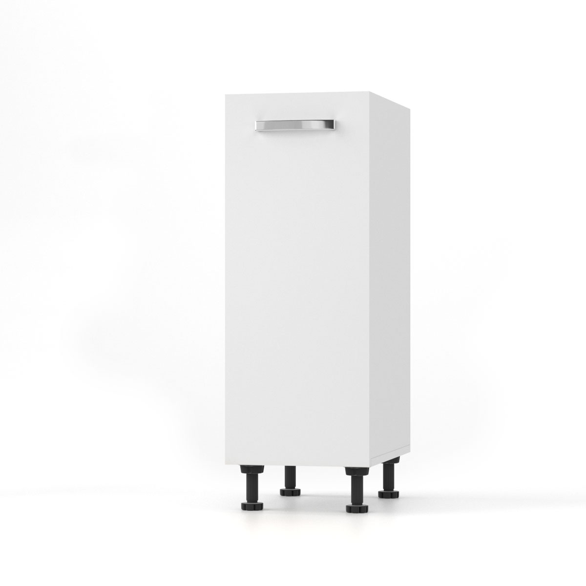 alpha-SO-CD30W-2215 CHARLOTΤE ΚΑΤΩ ΝΤΟΥΛΑΠΙ 30X46.5X82CM ΜΕ ΜΕΤΑΛΛΙΚΑ ΧΕΡΟΥΛΙΑ ΛΕΥΚΟ