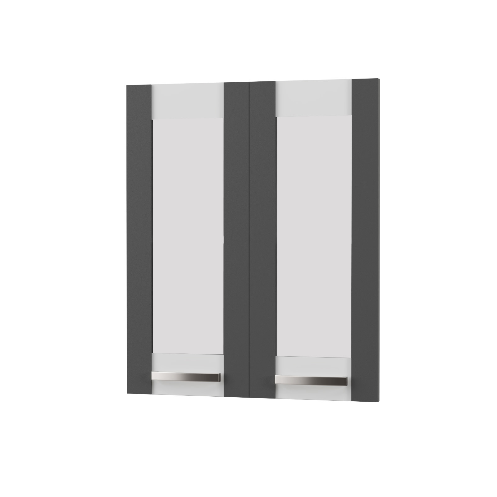 alpha-SO-CV60G-3-3443 ΑΝΩ ΠΟΡΤΑΚΙΑ-ΤΖΑΜΙ CHARLOTTE ΓΡΑΦΙΤΗΣ 60X71.8X1.6CM