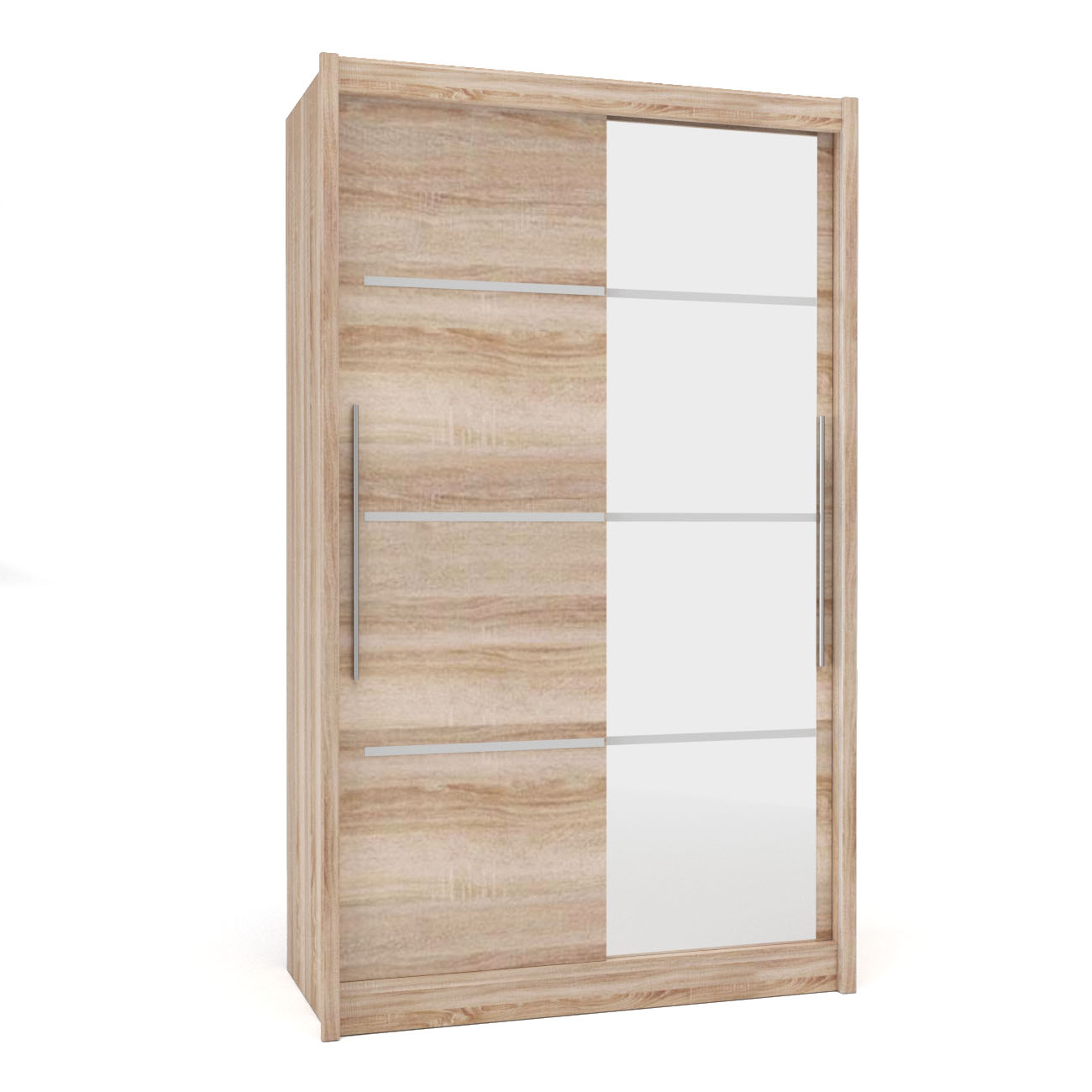 alpha-TO-ILO130S-2590 ΝΤΟΥΛΑΠΑ ΔΙΦΥΛΛΗ ILONA SONOMA 130X61X215ΕΚ MDF