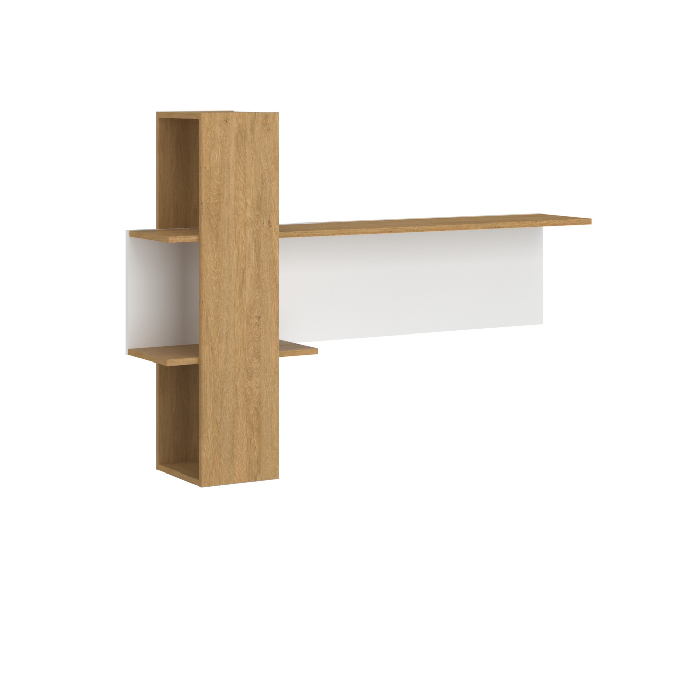 alpha-TO-NEPTUNESHELF108-2687 ΚΡΕΜΑΣΤΟ ΡΑΦΙ NEPTUNE ΛΕΥΚΟ-ΣΟΝΟΜΑ 108X28X98CM