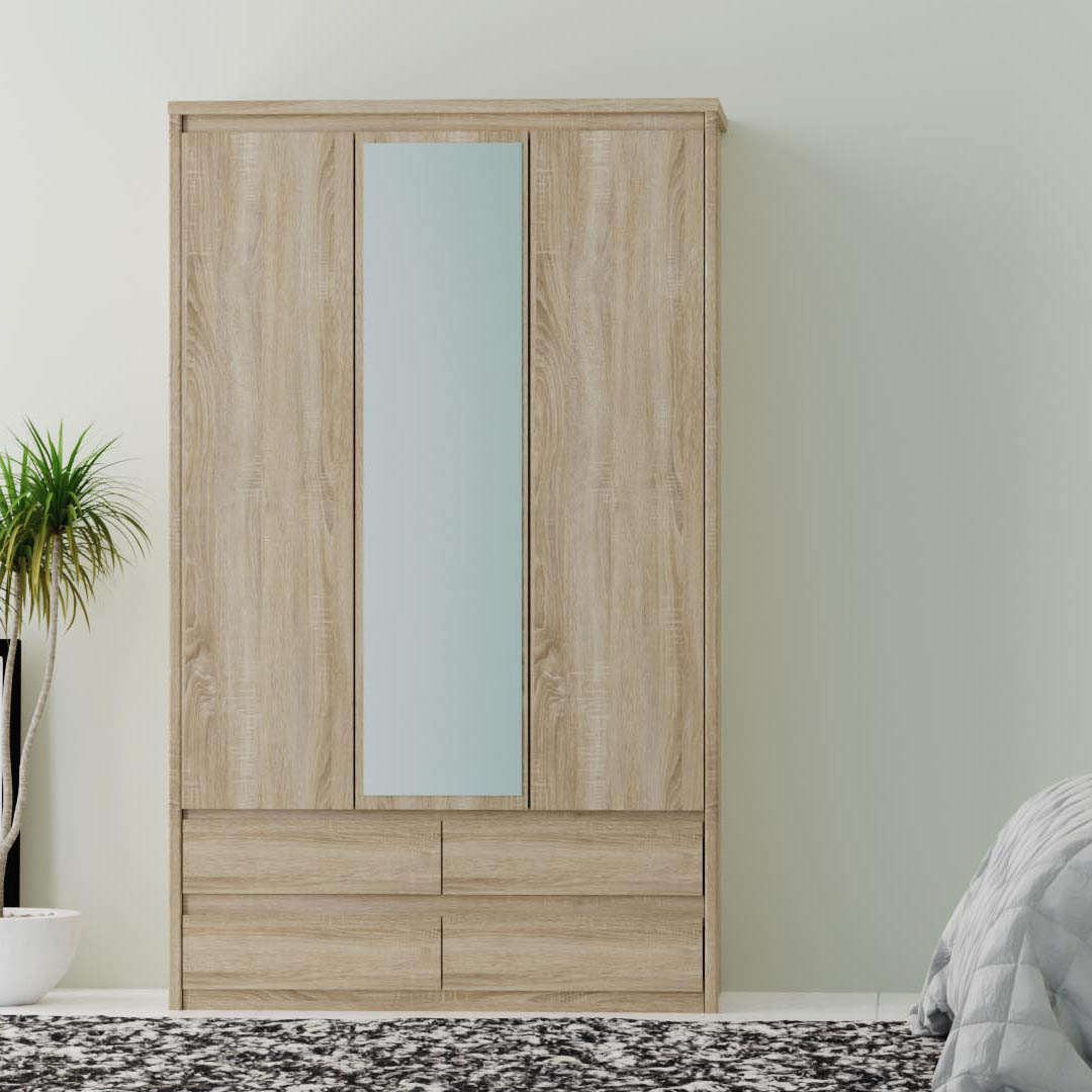 alpha-TO-NORT3D4S-2701 ΝΤΟΥΛΑΠΑ ΤΡΙΦΥΛΛΗ NORTON SONOMA 127X60X210ΕΚ