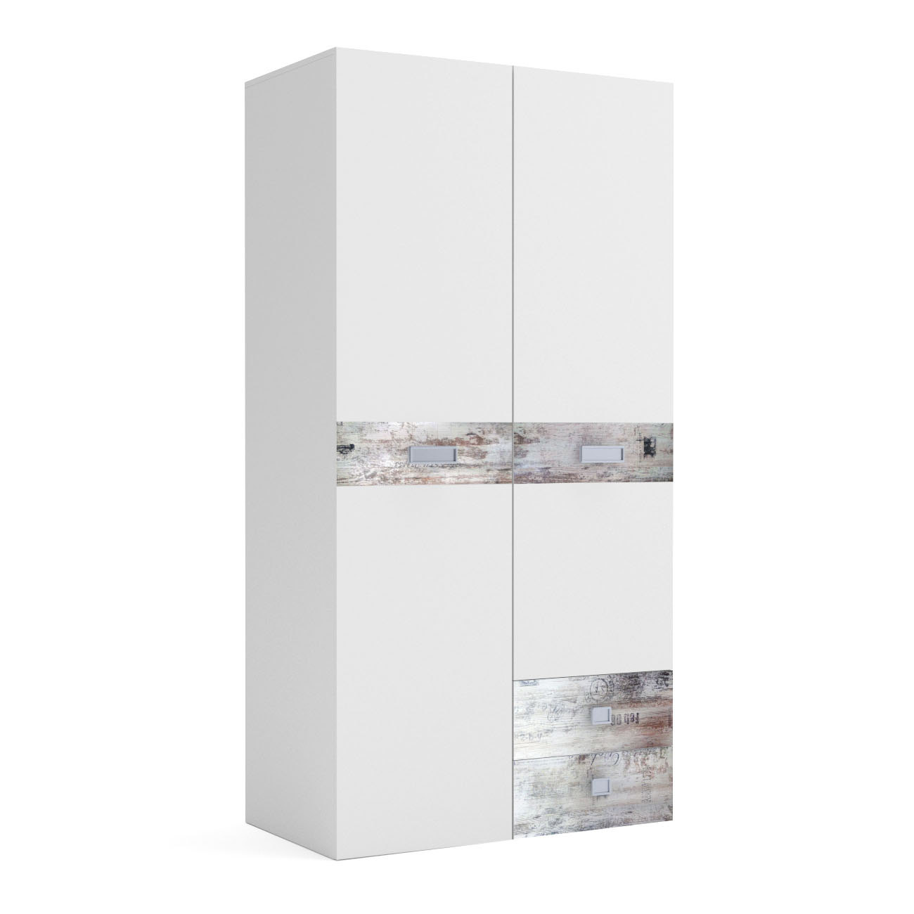alpha-TO-PUMP2D2S-2924 ΝΤΟΥΛΑΠΑ ΔΙΦΥΛΛΗ PUMP 100X56X198 ΛΕΥΚΟ-ΛΕΥΚΟ ΑΝΤΙΚΕ