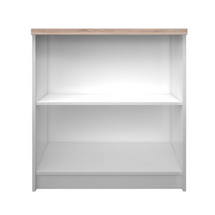 alpha-TO-REG80-85W-2940 ΒΙΒΛΙΟΘΗΚΗ REG 80X33X85CM ΛΕΥΚΗ-ΣΟΝΟΜΑ ΧΑΜΗΛΗ