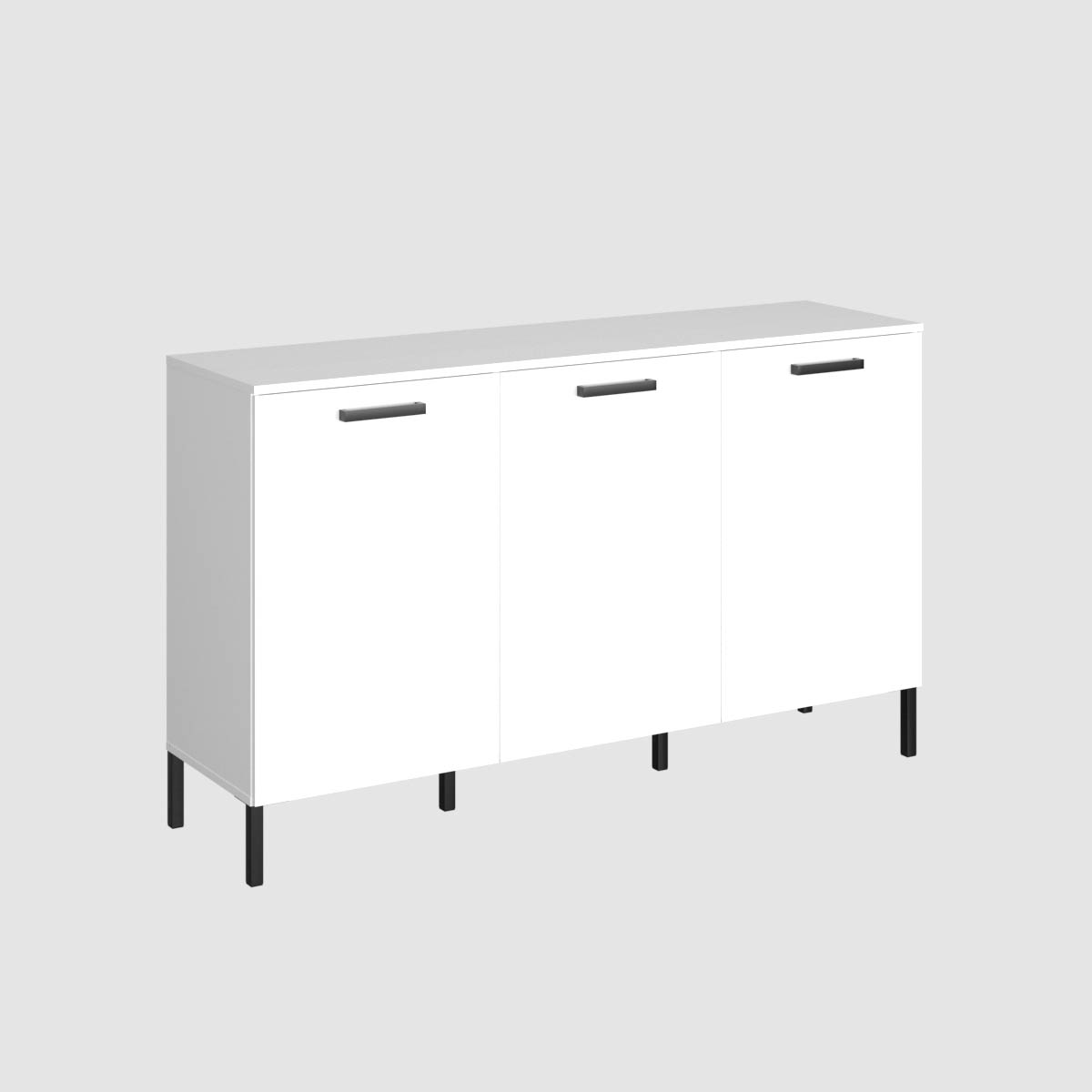 alpha-TO-SANT3DWH-3895 ΜΠΟΥΦΕΣ SANTES ΛΕΥΚΟΣ 155X42X92.5CM