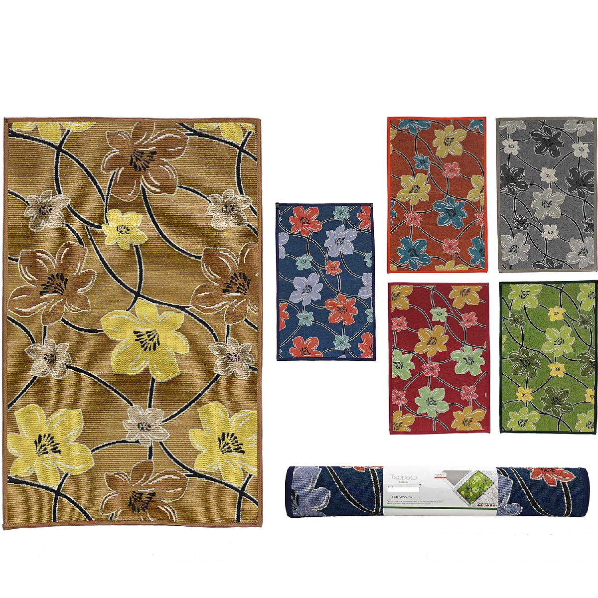 Artelibre - 06512941 ΧΑΛΙ ARTELIBRE 70% ΠΟΛΥΕΣΤΕΡΑΣ/30% ΒΑΜΒΑΚΙ 55X140CM ΣΕ 6 ΧΡΩΜΑΤΑ