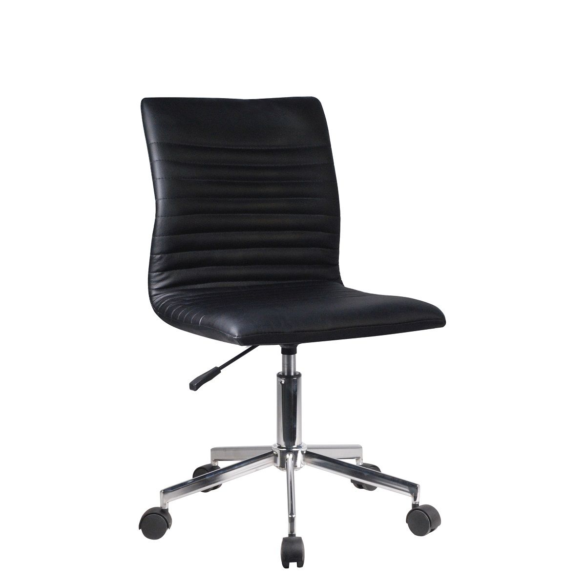 Artelibre - 14230025 ΚΑΡΕΚΛΑ ΓΡΑΦΕΙΟΥ ARTELIBRE ΕΡΑΤΩ ΜΑΥΡΟ PVC 45X57X81-91CM