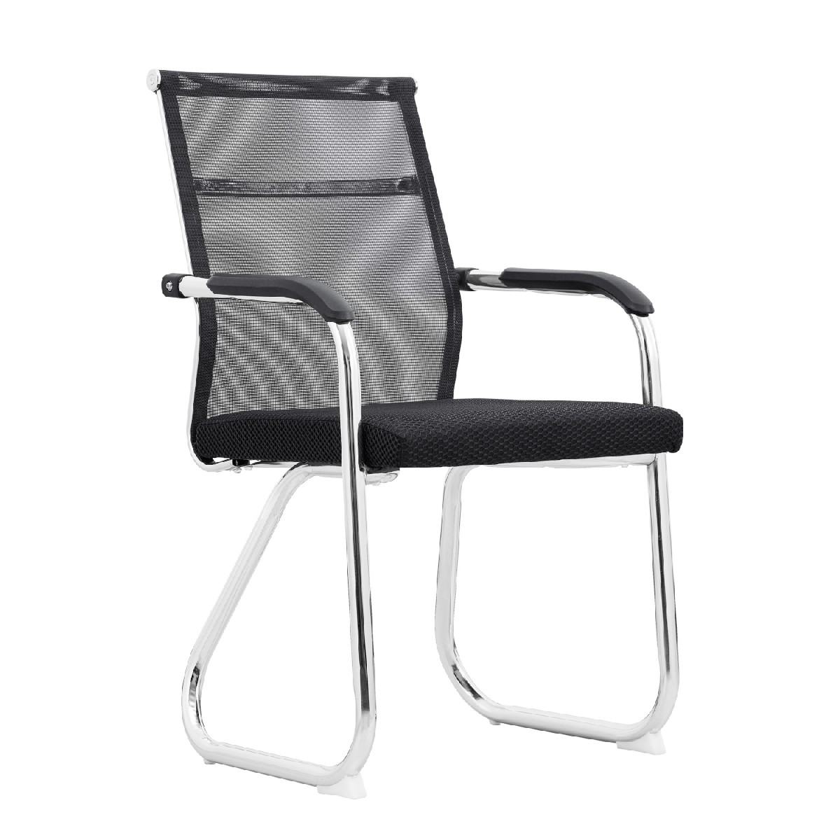 Artelibre - 14370215 ΚΑΡΕΚΛΑ ΕΠΙΣΚΕΠΤΗ ARTELIBRE RONOA ΜΑΥΡΟ/ΧΡΩΜΙΟ MESH/ΜΕΤΑΛΛΟ 55X56.5X95CM