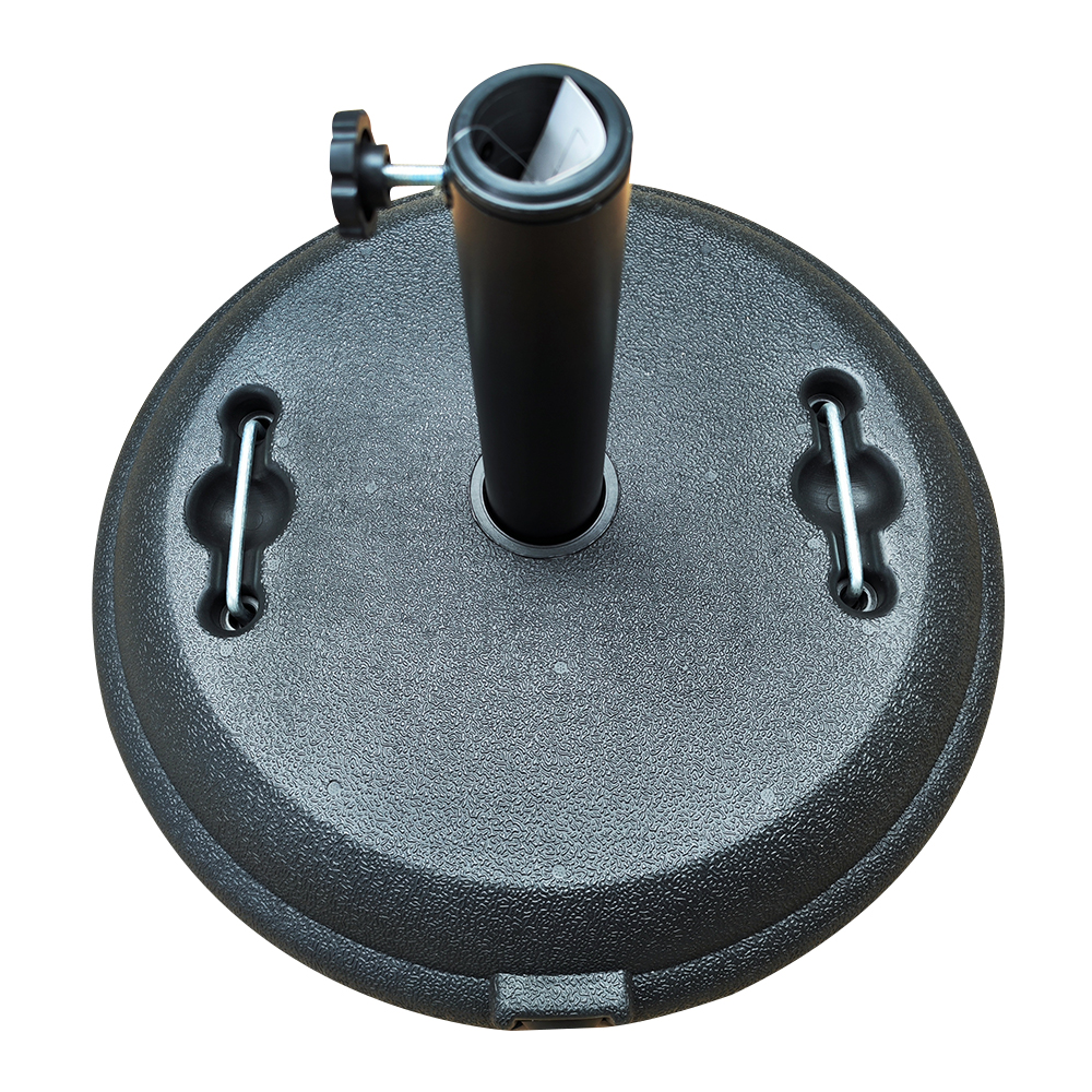 Artelibre - 14660079 ΒΑΣΗ ΟΜΠΡΕΛΑΣ ARTELIBRE KODIAK 22KG ΜΑΥΡΟ ΤΣΙΜΕΝΤΟ/ΠΛΑΣΤΙΚΟ 46.5X33CM