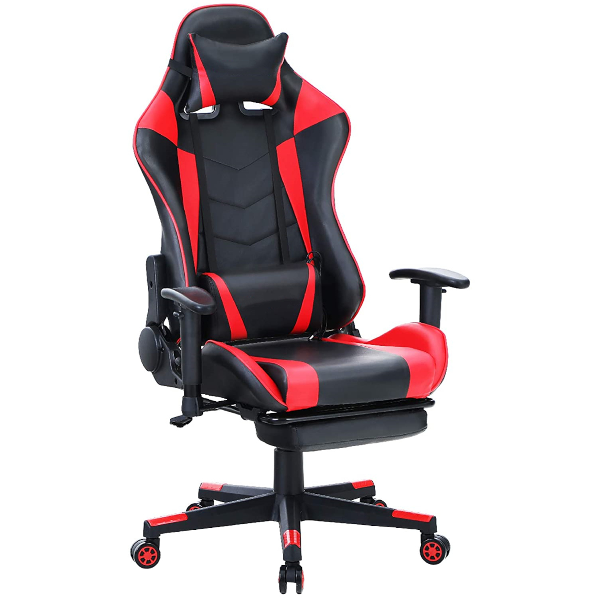 Artelibre - 14730013 ΚΑΡΕΚΛΑ ΓΡΑΦΕΙΟΥ ARTELIBRE GAMING SLIGO ΚΟΚΚΙΝΟ/ΜΑΥΡΟ PVC 70X55X122-131CM