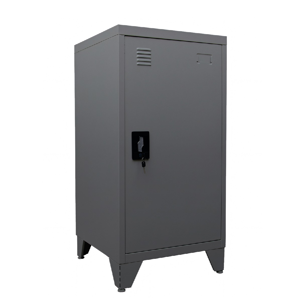 Artelibre - 14800021 ΦΟΡΙΑΜΟΣ ARTELIBRE LEGOLIN ΣΚΟΥΡΟ ΓΚΡΙ ΜΕΤΑΛΛΟ 50X50X90CM