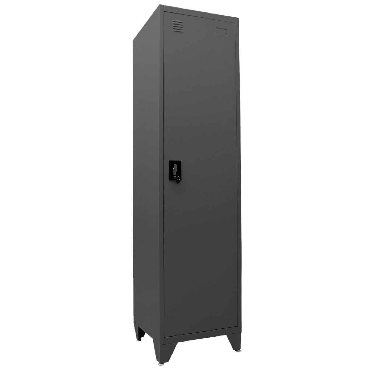 Artelibre - 14800023 ΦΟΡΙΑΜΟΣ ARTELIBRE SINDARIN ΣΚΟΥΡΟ ΓΚΡΙ ΜΕΤΑΛΛΟ 50X50X185CM