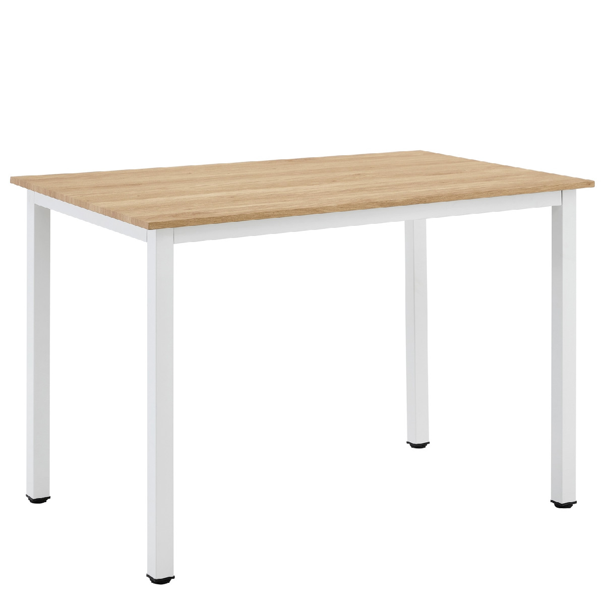 Artelibre - 15380002 ΤΡΑΠΕΖΙ ΤΡΑΠΕΖΑΡΙΑΣ ARTELIBRE VERDELL SONOMA/ΛΕΥΚΟ ΜΕΤΑΛΛΟ/ΜΟΡΙΟΣΑΝΙΔΑ 110X70X76CM