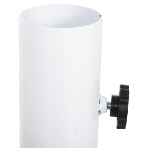 43343 ΒΑΣΗ ΟΜΠΡΕΛΑΣ Φ60mm x 51Υεκ ΜΕΤΑΛΛΙΚΗ ΒΙΔΩΤΗ ΓΙΑ ΣΤΥΛΟ ΕΩΣ Φ60 HM6011 ΛΕΥΚΗ