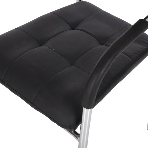 43441 ΚΑΡΕΚΛΑ ΕΠΙΣΚΕΠΤΟΥ OBERON HM1018.01 ΜΑΥΡΟ PU 51x52x86Υ εκ.