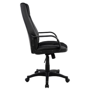 43688 ΚΑΡΕΚΛΑ ΓΡΑΦΕΙΟΥ GAMING SIVIR HM1001.01 ΜΕ  ΜΑΥΡΟ PU 59x 60x115 εκ.