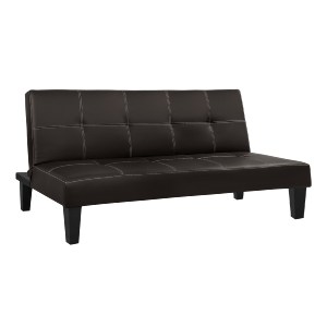 43716 ΚΑΝΑΠΕΣ ΚΡΕΒΑΤΙ 3Θ HM3002.04 ΚΑΦΕ PU ΜΕ ΓΑΖΙΑ 186x90x82