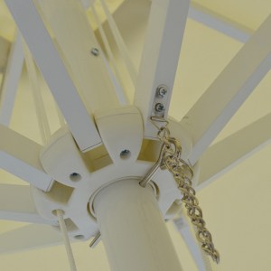 43966 ΟΜΠΡΕΛΑ ΕΠΑΓΓΕΛΜΑΤΙΚΗ ALUΦ2.20x2.50μ ΑΛΟΥΜΙΝΙΟΥ ΣΤΡΟΓΓΥΛΗ ΕΚΡΟΥ HM6012
