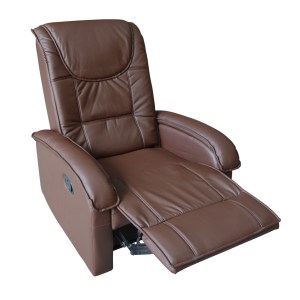44209 ΠΟΛΥΘΡΟΝΑ RELAX ΜΕ ΜΗΧΑΝΙΣΜΟ MASSAGE ROCCA HM0026.03 PU ΚΑΦΕ ΣΚΟΥΡΟ 80x96x97 εκ.