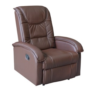 44209 ΠΟΛΥΘΡΟΝΑ RELAX ΜΕ ΜΗΧΑΝΙΣΜΟ MASSAGE ROCCA HM0026.03 PU ΚΑΦΕ ΣΚΟΥΡΟ 80x96x97 εκ.