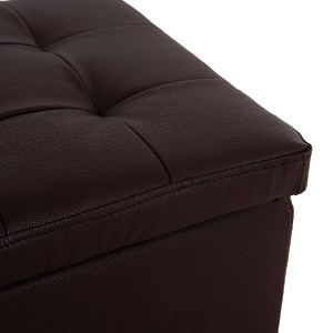 44430 ΣΚΑΜΠΩ ΜΕ ΑΠΟΘΗΚΕΥΤΙΚΟ ΧΩΡΟ PU ΚΑΦΕ CUBE HM224.03--38x38x36.5Υεκ.