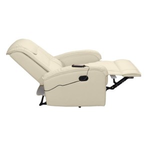 44476 ΠΟΛΥΘΡΟΝΑ RELAX ΜΕ ΜΗΧΑΝΙΣΜΟ MASSAGE ROCCA HM0026.02 PU ΕΚΡΟΥ 80x96x97 εκ.