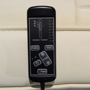 44476 ΠΟΛΥΘΡΟΝΑ RELAX ΜΕ ΜΗΧΑΝΙΣΜΟ MASSAGE ROCCA HM0026.02 PU ΕΚΡΟΥ 80x96x97 εκ.