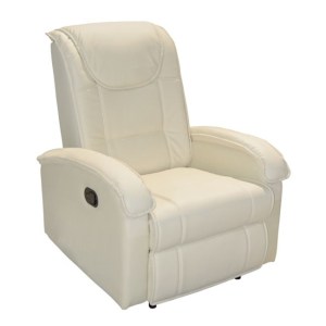 44476 ΠΟΛΥΘΡΟΝΑ RELAX ΜΕ ΜΗΧΑΝΙΣΜΟ MASSAGE ROCCA HM0026.02 PU ΕΚΡΟΥ 80x96x97 εκ.