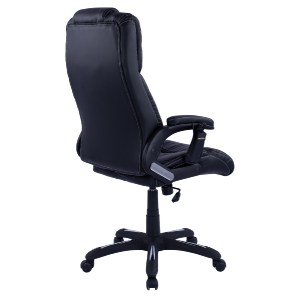 44564 ΚΑΡΕΚΛΑ ΓΡΑΦΕΙΟΥ THORIN HM1050.01 ΜΕ MASSAGE ΜΑΥΡΗ HOMEMARKT 62x70x127Y εκ.