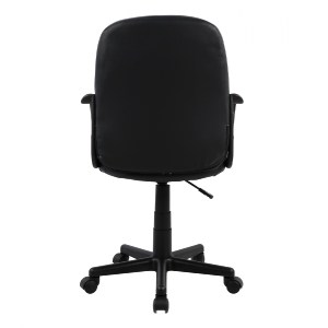 45002 ΚΑΡΕΚΛΑ ΓΡΑΦΕΙΟΥ GRANE HM1005 ΜΕ ΜΠΡΑΤΣΑ ΜΑΥΡO PU 56,5x50x88-100Υ εκ.
