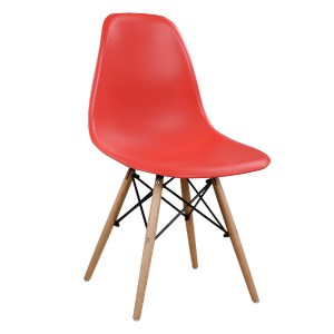 47518 ΣΕΤ ΤΡΑΠΕΖΑΡΙΑ 5Τ ΤΡΑΠΕΖΙ MINIMAL 120x80x73 cm-TWIST ΚΟΚΚΙΝ HM10080.04