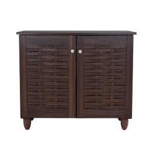 47582 ΠΑΠΟΥΤΣΟΘΗΚΗ-ΝΤΟΥΛΑΠΙ ΞΥΛΙΝΗ CASSIOPE HM2208.01 WENGE 77Χ34Χ67.5Υεκ.
