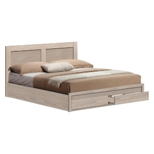 52145 ΚΡΕΒΑΤΙ CAPRI HM312.02 ΜΕ 2 ΣΥΡΤΑΡΙΑ SONAMA ΓΙΑ ΣΤΡΩΜΑ 150X200εκ.