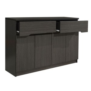52336 ΜΠΟΥΦΕΣ JOLENE HM2234.01 2 ΣΥΡΤΑΡΙΑ & 4 ΠΟΡΤΕΣ ZEBRANO 120X40X80εκ.