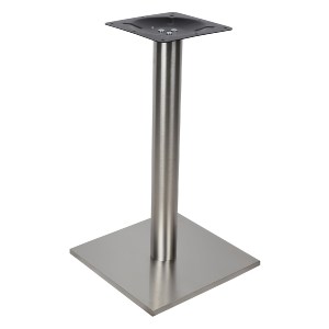 53287 ΒΑΣΗ ΤΡΑΠΕΖΙΟΥ INOX HM421 ΜΕ ΡΕΓΟΥΛΑΤΟΡΟΥΣ 40x40x72Y εκ.
