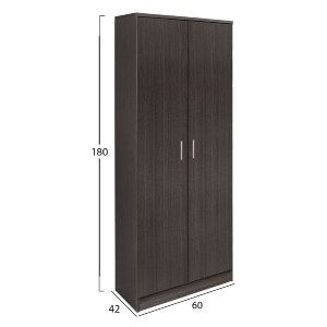 54290 ΝΤΟΥΛΑΠΑ 2ΦΥΛΛΗ BAILEY ΜΕ ΤΡΙΑ ΡΑΦΙΑ HM337.01 ZEBRANO 60Χ42Χ180εκ.