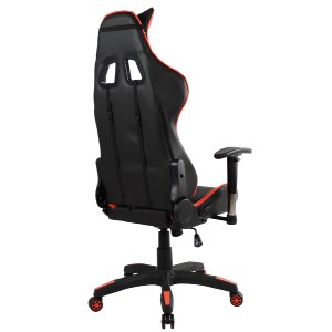 55001 ΠΟΛΥΘΡΟΝΑ GAMING ZAYN HM1056.01 ΜΑΥΡΟ-ΚΟΚΚΙΝΟ PU 67x70x134 εκ.