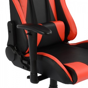 55830 ΚΑΡΕΚΛΑ ΓΡΑΦΕΙΟΥ GAMING HM1062.01 SPEED ΜΑΥΡΟ ΚΟΚΚΙΝΟ PU
