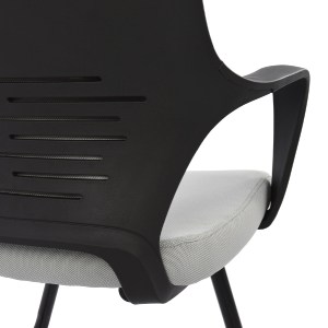 56590 ΚΑΡΕΚΛΑ ΣΥΝΕΡΓΑΣΙΑΣ CENTRIC HM1074.21 ΓΚΡΙ & ΣΚΕΛΕΤΟ ΜΑΥΡΟ 64x60x94,5Yεκ.