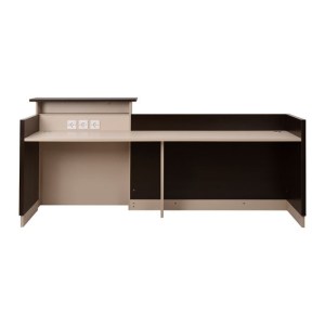 57646 ΓΡΑΦΕΙΟ ΥΠΟΔΟΧΗΣ DALTON 240X82 WENGE ΜΠΕΖ HM2068.01 240x82x105cm