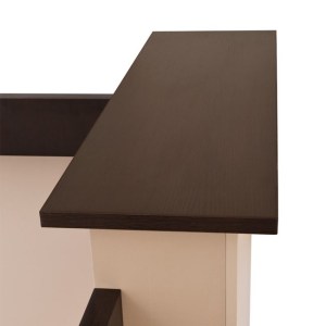 57646 ΓΡΑΦΕΙΟ ΥΠΟΔΟΧΗΣ DALTON 240X82 WENGE ΜΠΕΖ HM2068.01 240x82x105cm