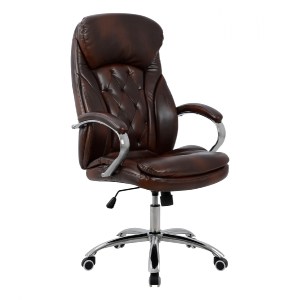 57861 ΚΑΡΕΚΛΑ ΓΡΑΦΕΙΟΥ LANISHA HM1099.09 ΚΑΦΕ 65x73x125cm