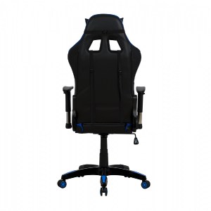 58648 ΠΟΛΥΘΡΟΝΑ ΓΡΑΦΕΙΟΥ GAMING HM1056.08 ΜΑΥΡΟ-ΜΠΛΕ PU 67x70x134 cm