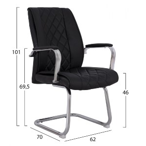 58817 ΚΑΡΕΚΛΑ WALDEN HM1105.01 ΣΕ ΧΡΩΜΑ ΜΑΥΡΟ